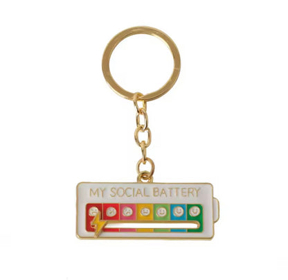 Llavero Batería Social MoodPin™